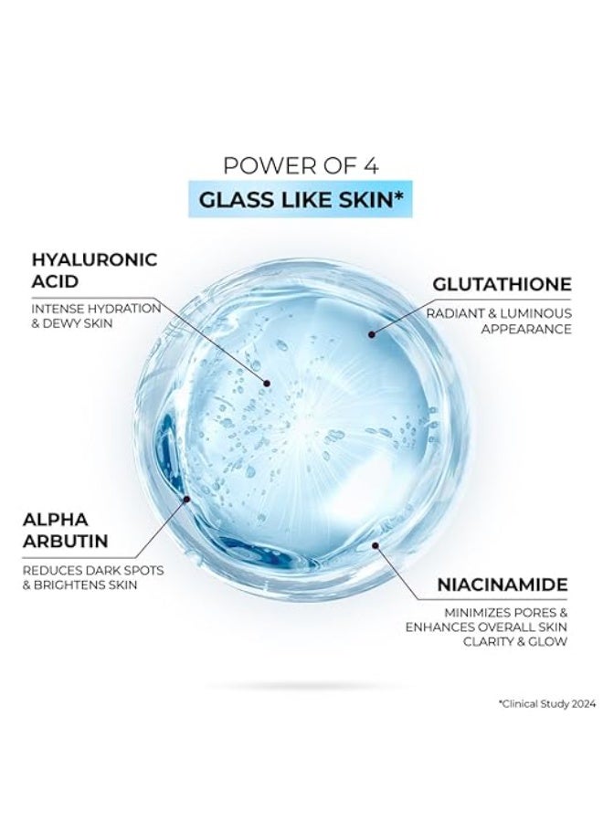 ستريكس سيروم ستريكس لترطيب وتفتيح البشرة، 30 مل | 11% جلوتاثيون ومركب حمض الهيالورونيك | سيروم لبشرة متألقة | إشراقة فورية، ترطيب عميق، وتفتيح خلال 3 أيام | بشرة زجاجية | مُختبر سريريًا | مناسب لجميع أنواع البشرة - Image 4